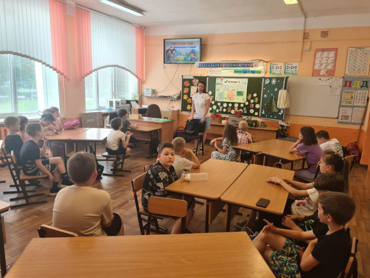 Профилактическая беседа на тему БДД.